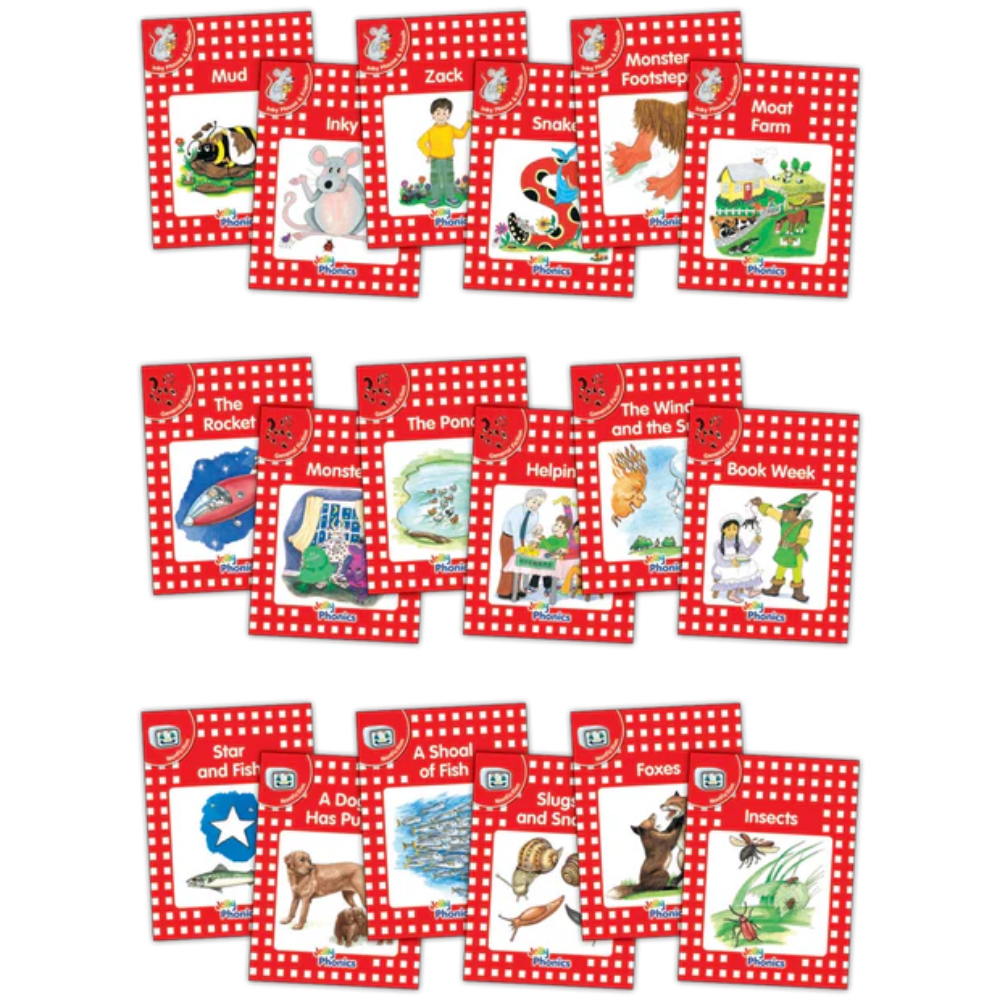Jolly Phonics Red Readers Level 1 (set of 6 )